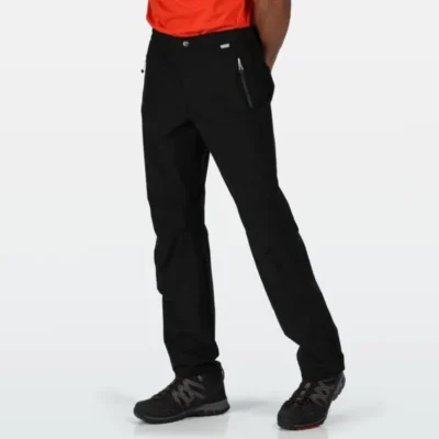 Regatta Men's Highton Stretch Waterproof Overtrousers Black