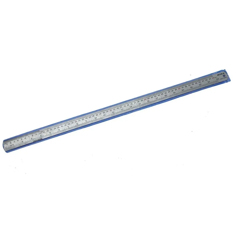 hilka 610mm matt stainless ruler 24 inch