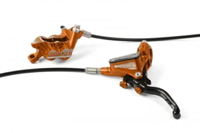 Hope Tech 3 V4 Rear No Rotor Orange