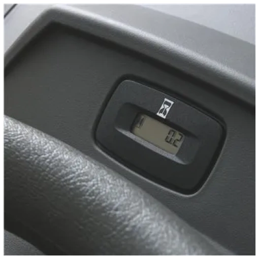 hour meter with service minder