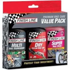 Finish Line Premium Bike Care Pack