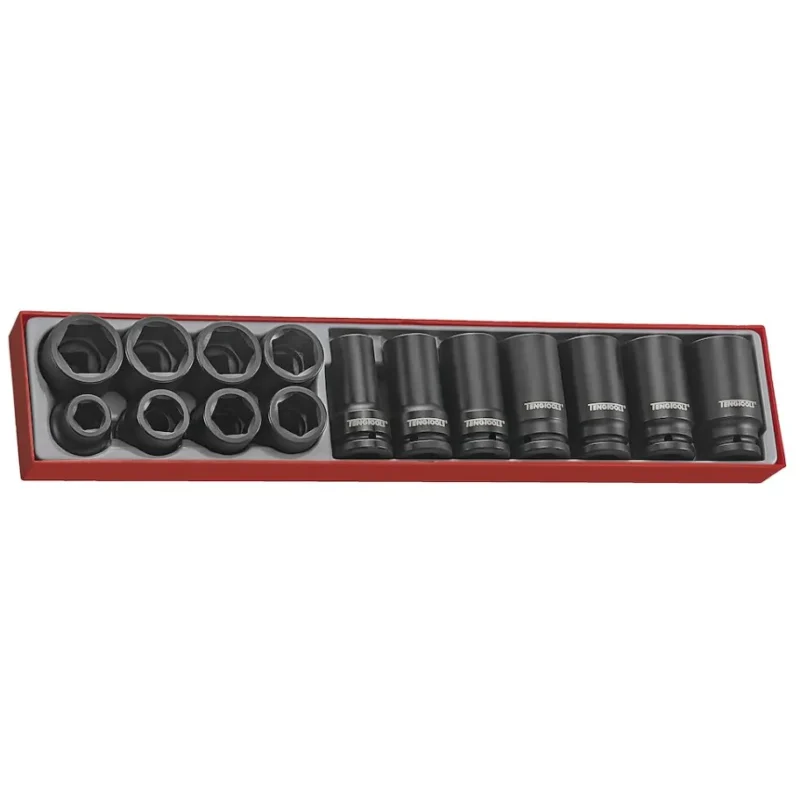 impact socket set 15 pieces