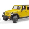 jeep wrangler rubicon w. mountain bike and cyclist 1