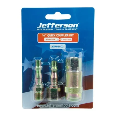 Jefferson 3 Piece Air Tool Coupling Kit
