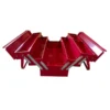 Jefferson 5 Tray Cantilever Tool Box 3 jefferson red steel 5 tray cantilever tool box