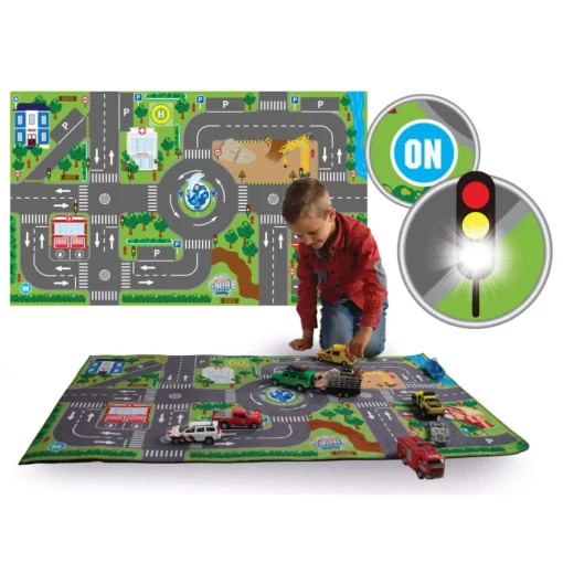 kids globe kids traffic mat