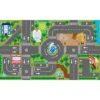 kids globe kids traffic mat with led traffic lights