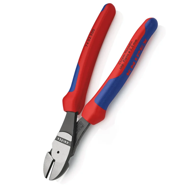 knipex 7402200sb high leverage diagonal cutter 200mm