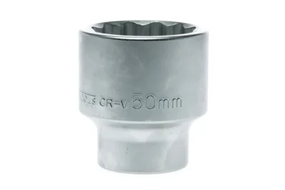Teng Tools 1" Drive 12 Point Regular Metric Sockets (Sold Separately) - 50mm