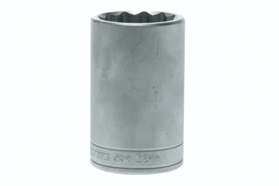 10-36mm Teng Tools 1/2'' Drive, Deep, 12 Point Sockets - 36mm