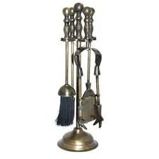 Mansion 21" Antique Brass Companion Set