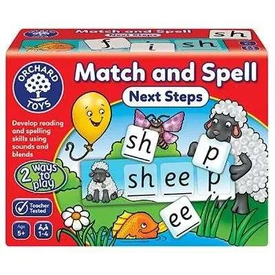 match and spell next steps game orchard toys 1