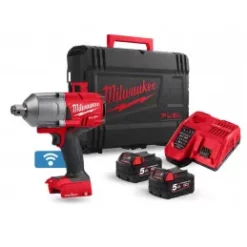 Milwaukee M18ONEFHIWF34-502X FUEL One Key 3/4" Impact Wrench with 2 x 5.0Ah Batteries