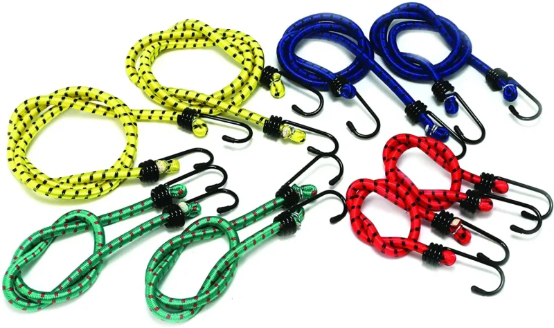 mixed sizes bungee 8 piece set