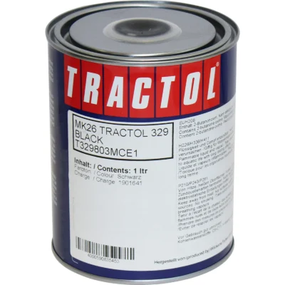 Tractol Paint 1L Massey Ferguson Black Gloss