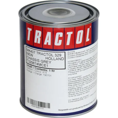 Tractol Paint 1L New Holland Chassis Grey