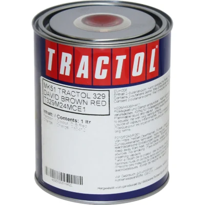 Tractol Paint 1L Red Poppy