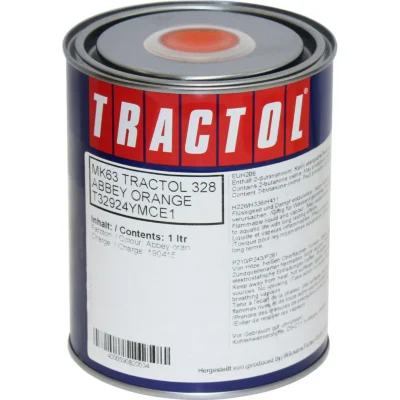 Tractol Paint 1L Abbey Orange