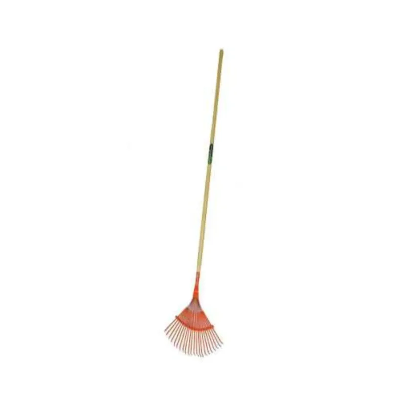 moy 14427 leaf rake wooden handle