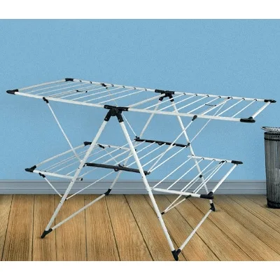 moy 21351 clothes airer winged 2 tier