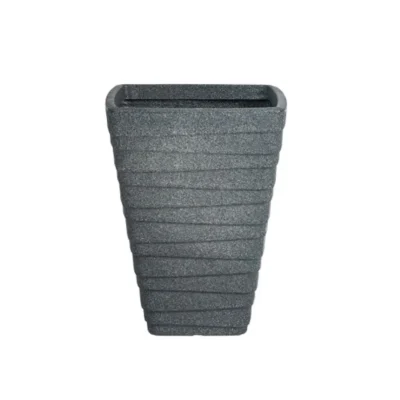 Moy Tall Square Trojan Ash Planter