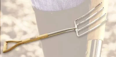 Tala Stainless Steel Digging Fork with Ash Handle