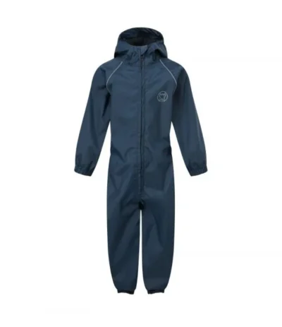 Navy Fort Splashaway Junior Kids Coveralls