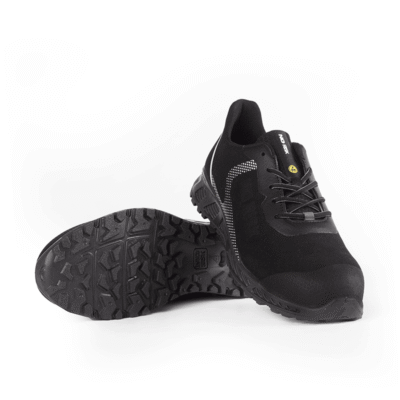 norisk 44 esd wru src s3 safety shoe black panther microfiber waterproof 2