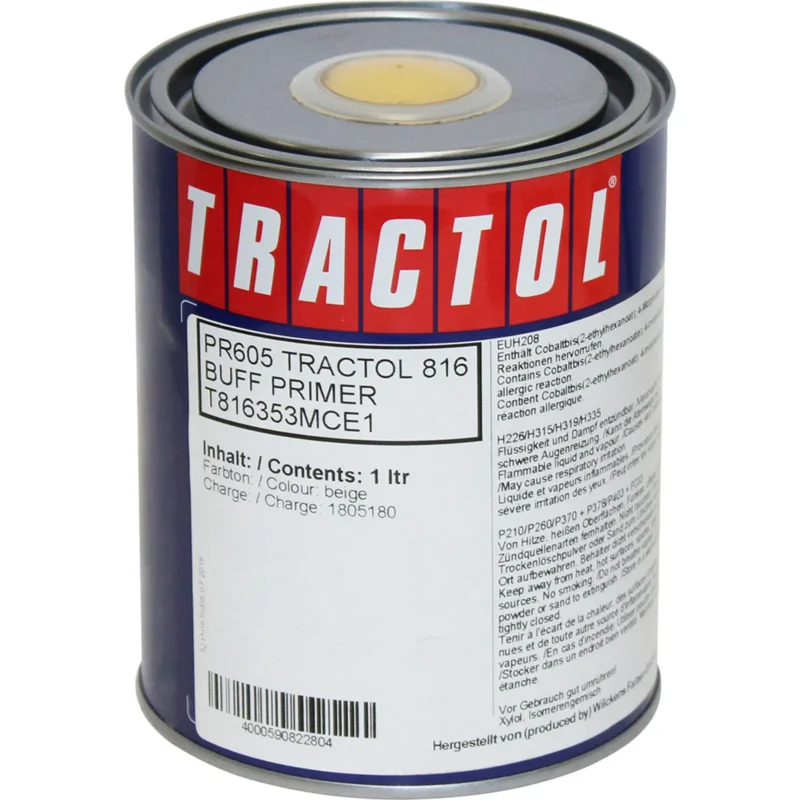 pr605 yellow primer tractol paint