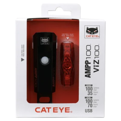 CatEye Ampp 100 / Viz 100 Bike Light Set