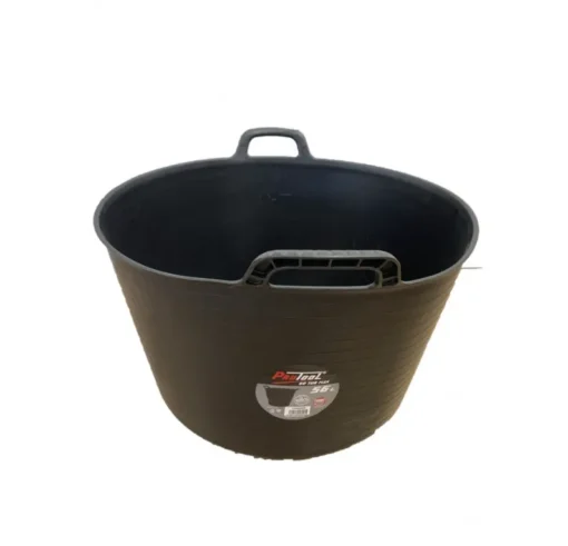 protool black flexi tub 56litre