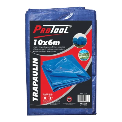 protool tarpaulin 10m x 6m heavy duty