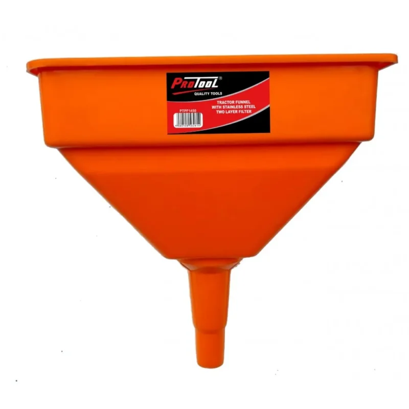 protool tractor funnel with ssteel 2 layer filer model ptpf1450