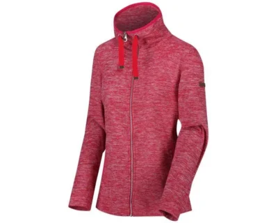 Regatta Womens Evanna Full Zip Fleece Pink