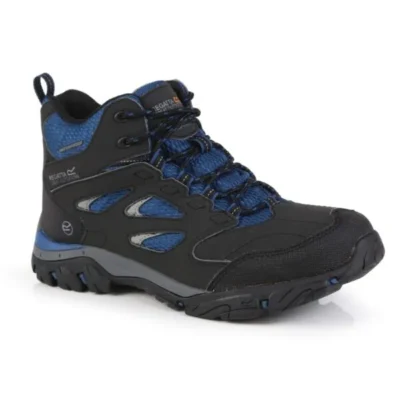 Regatta Women's Holcombe IEP Mid Waterproof Walking Boots Ash Blue Opal
