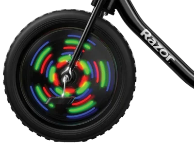 Razor RipRider 360 Lightshow 12 riprider360lightshowbkfrontwheel 2 843x637 1