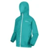 Regatta Kids Pack It Waterproof Packaway Jacket Turquoise 13 rkw2130a004bynderdefinedtypeproduct011660730219