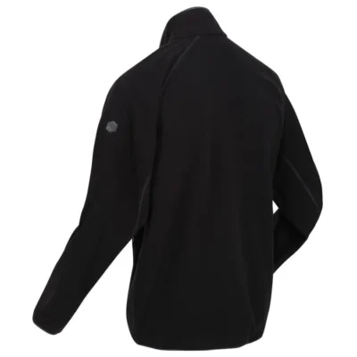 Regatta Men's Hadfield Full Zip Fleece Black 9 rma502 hadfieldblack 5