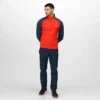 Men's Elson Half Zip Fleece - Fiery Red Moonlight Denim 7 rma505u8i03bynderdefinedtypemodel0316551155741