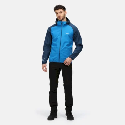 Regatta Men's Arec III Softshell Jacket - Imperial Blue Moonlight Denim 11 rml218mwf03bynderdefinedtypemodel031653887447