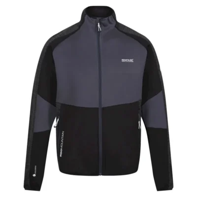Regatta Men's Yare V Softshell Jacket - India Grey Black 9 rml222j7506bynderdefinedtypeproduct031653886334