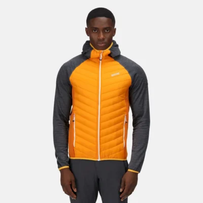 Alternative view of Men's Andreson VI Hybrid Insulated Jacket - Flame Orange India Grey