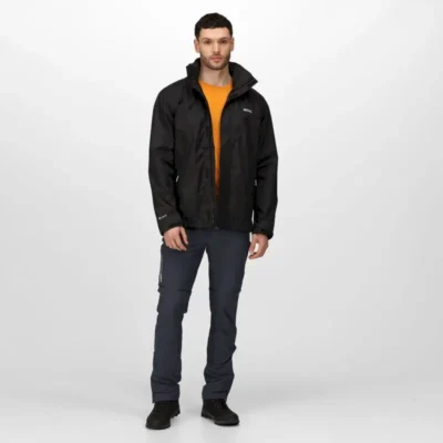 Alternative view of Men's Matt Waterproof Jacket Black