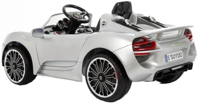 rollplayporsche918spideraccuvoertuig6voltzilver2199223