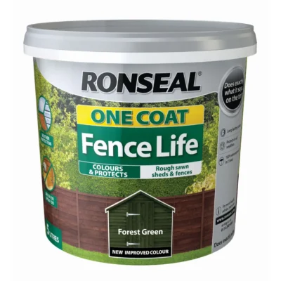 Ronseal Fence Life 5 Litres 16 ronseal one coat fence life forest green 5l