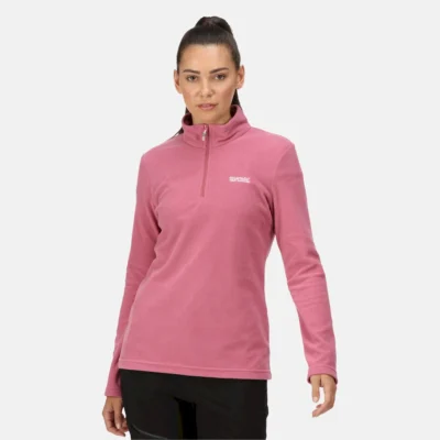 Women's Sweethart Lightweight Half-Zip Fleece Heather Rose 9 rwa027czf01bynderdefinedtypemodel0116526743875
