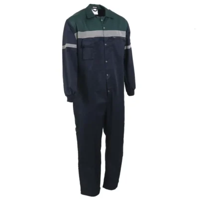 Safety Deluxe Boilersuit Navy/Green