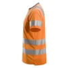 snickers 2530 allroundwork hi vis t shirt orange