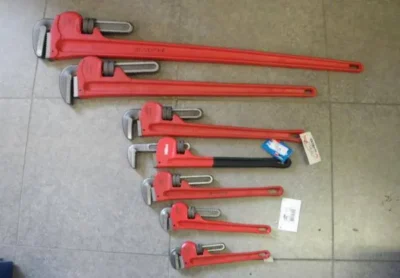 Stilson/ Adjustable Pipe Wrench 12''- 48'' - 48"