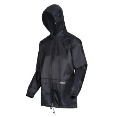 Regatta Men's Stormbreak Lightweight Waterproof Hooded Jacket Navy